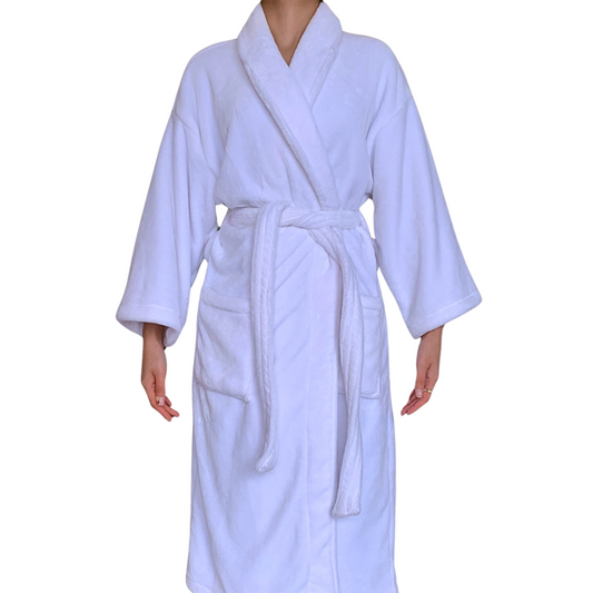 affordable cotton polyester blend bathrobes for hotels and resorts, ideal for hotel bathroom supply 