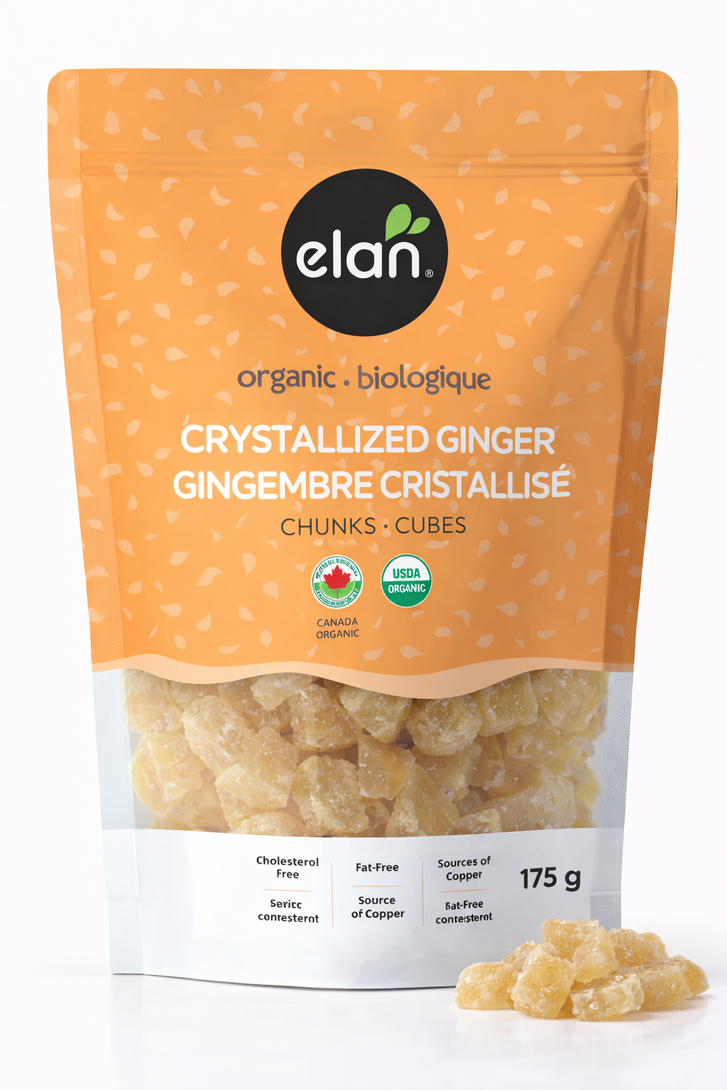 Crystallized ginger bulk wholesale, sweet spice snack for hotels, cafés, and hospitality use
