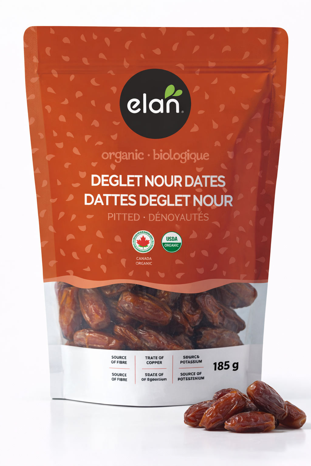 Deglet Nour dates bulk wholesale, natural sweet dried fruit for hotels, cafés, and hospitality use