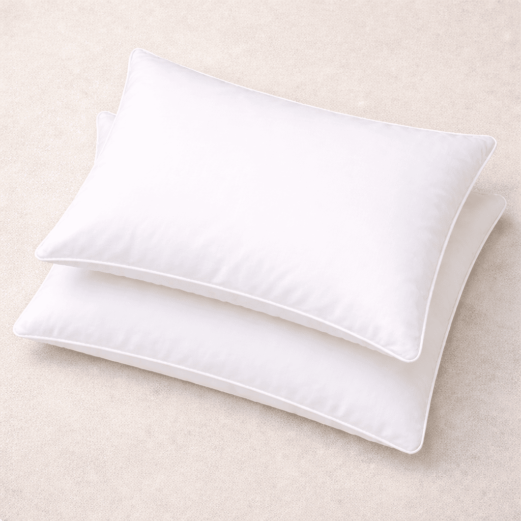 Hotel bedding pillows bulk, soft and supportive pillows for guest room use