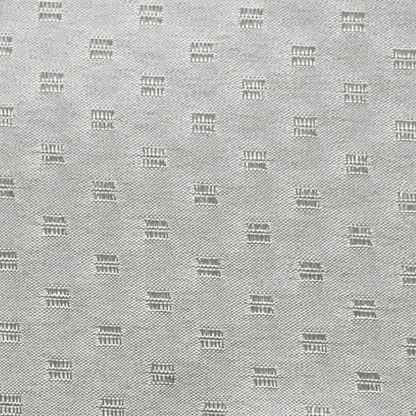 Heavy Duty Hooked Dot Pattern 2 Piece Shower Curtain with Nylon Liner, Button Hook - Close up