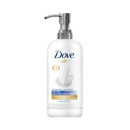 Dove Pro Daily Moisture body lotion 240 ml bottle, rich hydration available in bulk for hotels, resorts, and spas 
