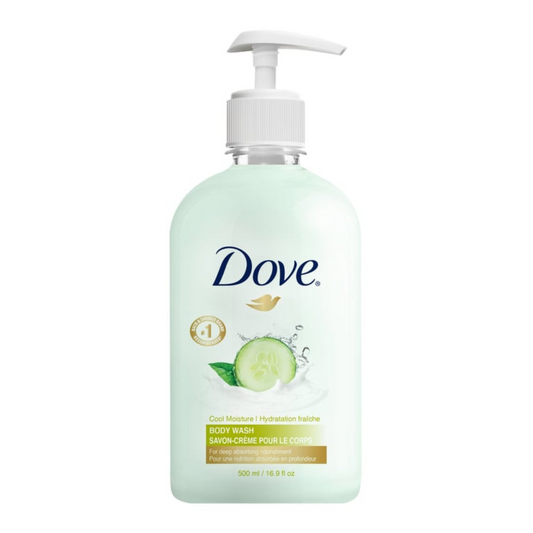 Dove Pro Cucumber body wash, gentle cleansing with fresh cucumber scent for hotel, Airbnb, and spa guest use