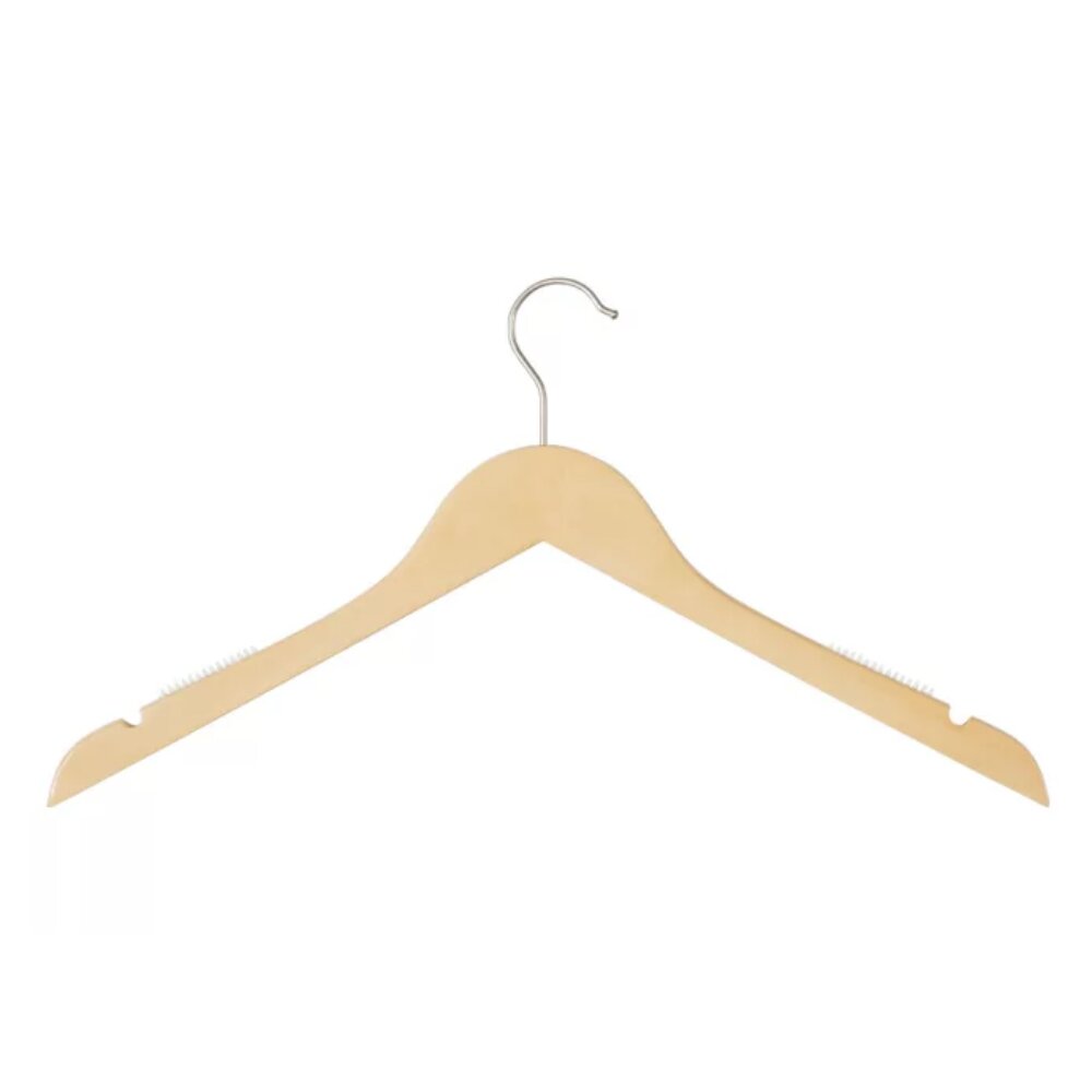 Solid Natural Wood Hangers