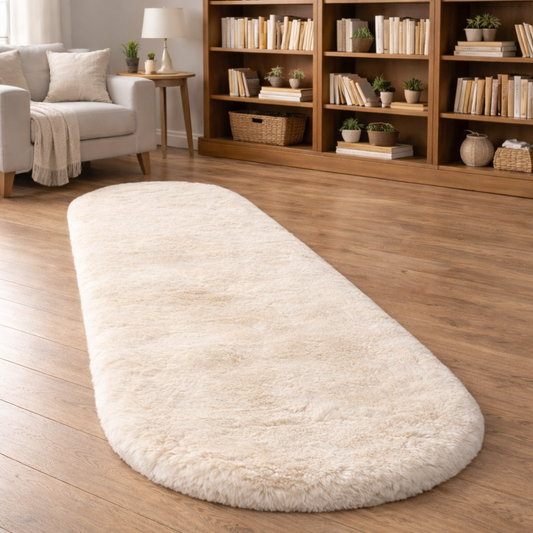 Faux fur rug bulk wholesale, soft plush rug for hotels, guest rooms, and hospitality décor