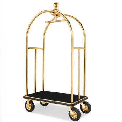 Cleaning cart, durable rolling trolley for organizing supplies in hotels, offices, and facilities