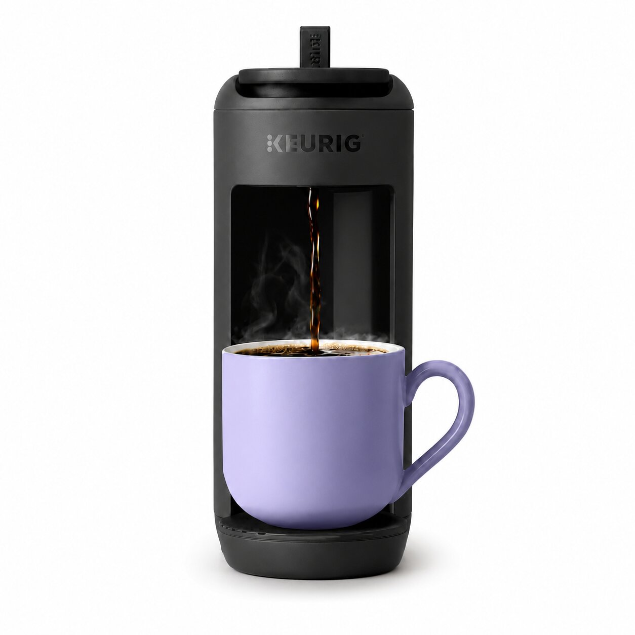 Single-serve Keurig machine for compact coffee stations and guest amenities