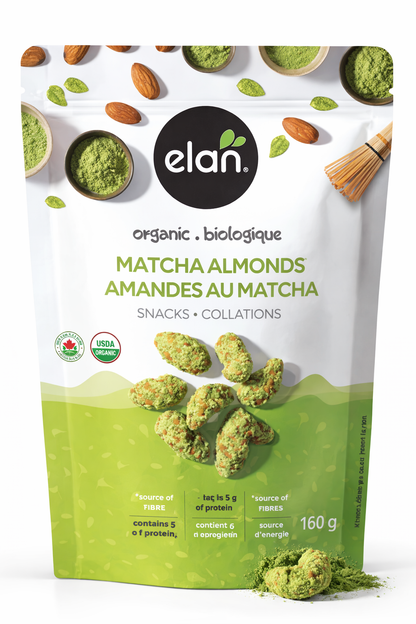 Matcha almonds snack bulk wholesale, premium nut mix for hotels, minibars, and hospitality use