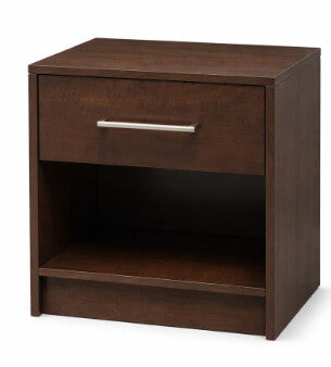 Nightstand bulk wholesale, hotel bedside table with storage for guest rooms and hospitality interiors