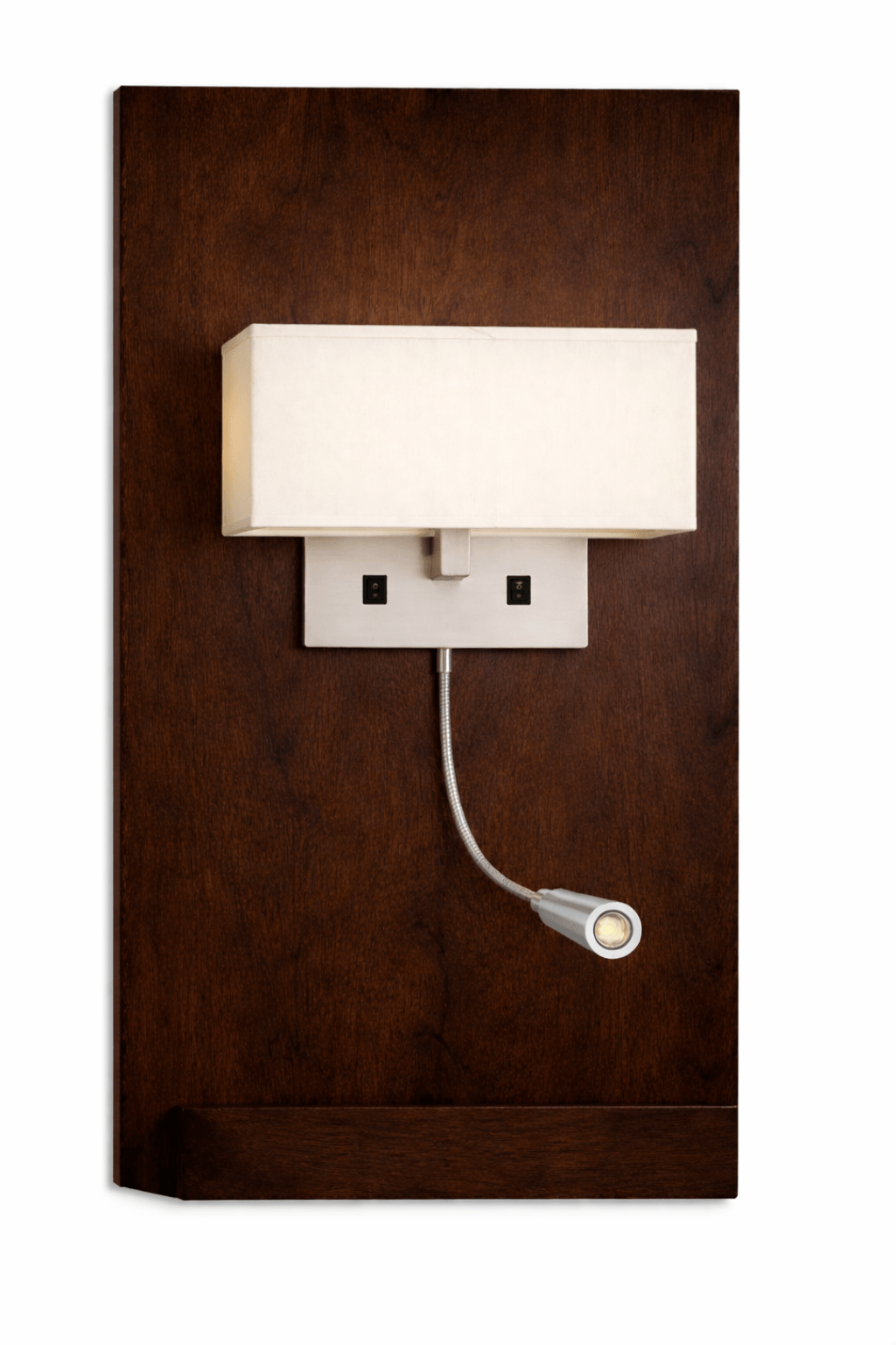 Hotel bed with headboard and LED lights, bulk wholesale, modern design for guest rooms and hospitality use