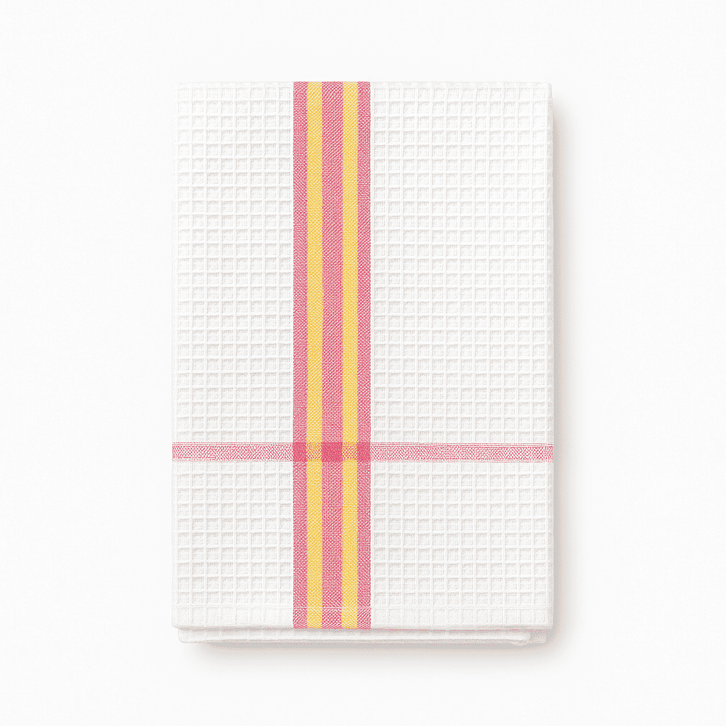 Bulk kitchen towels, durable cotton dish towels for hotels, cafés, and food service use