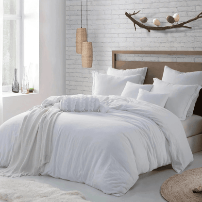 3-piece prewashed duvet cover set for hotels and Airbnb, soft and durable for guest room use and upscale bedroom presentation