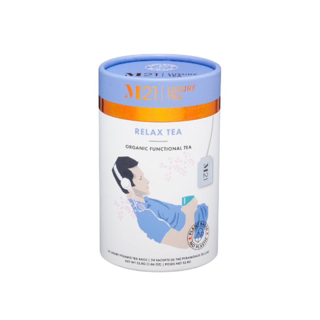 Detox & Revive wellness tea in wholesale bulk tins for fitness retreats, wellness spas, and clean living hospitality brands.