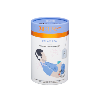 Detox & Revive wellness tea in wholesale bulk tins for fitness retreats, wellness spas, and clean living hospitality brands.
