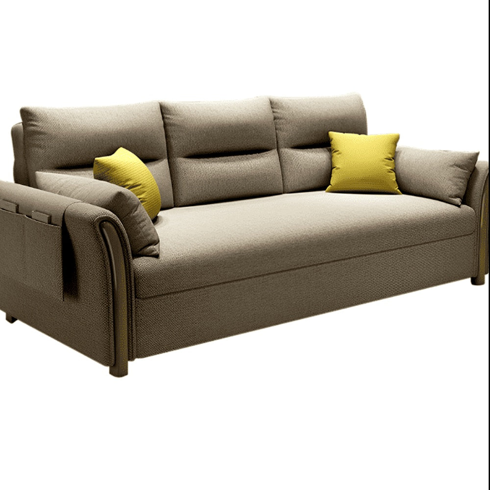 Commercial sofa bed bulk, space saving sleeper sofa for hotels, Airbnb, and guest accommodations