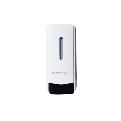 Manual dispenser for soap and hand sanitizer. Easy to use and refill. Perfect for hotels and resorts 