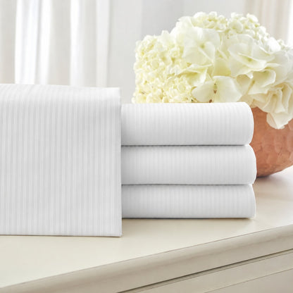 Premium Flat Bed Sheets (250 Thread Count Fabric, 60% Cotton / 40% Polyester)