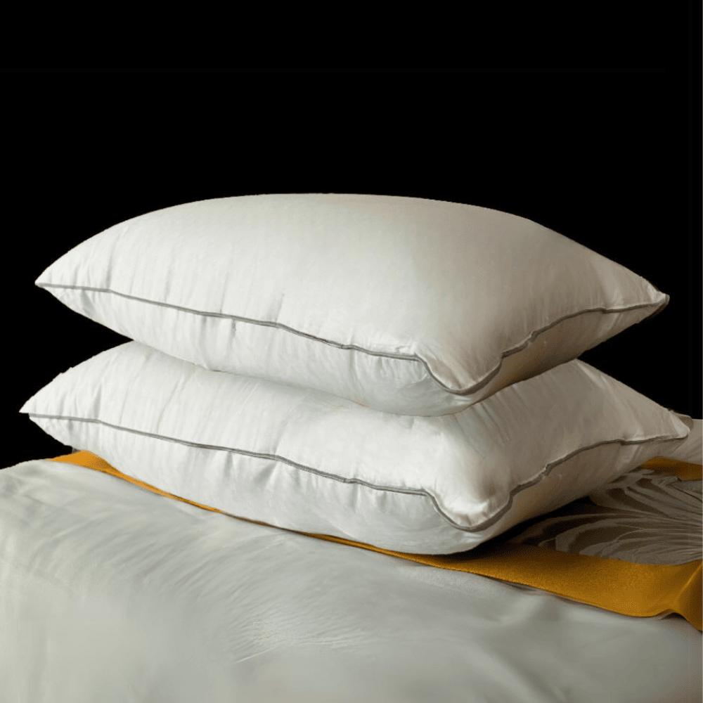 Ultra premium pillows, offering unrivaled comfort and support for uninterrupted, restful sleep in luxury hotel settings.