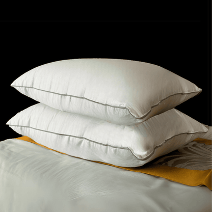 Ultra premium pillows, offering unrivaled comfort and support for uninterrupted, restful sleep in luxury hotel settings.