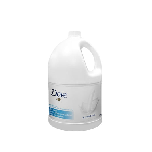 Efficient Hygiene Choice: Dove Professional Hand Wash Refill 5L - Formulated for Deep Cleansing and Nourishment - shop Now at Canadian Hotel Supplies