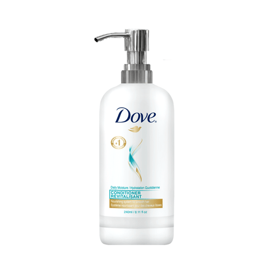 Indulgent Hair Care: Enhance Your Hospitality with Dove Professional Daily Moisture Conditioner (240ml) for All Hair Types - Shop Now at Canadian Hotel Supplies