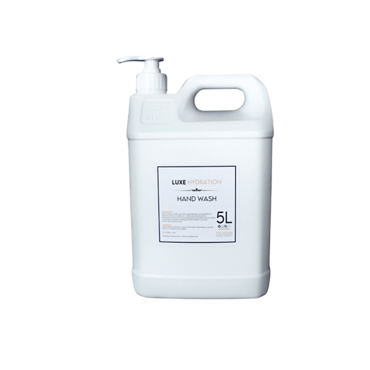 Luxe Hydration Handwash Amenity Refill - 5L: Ideal for large businesses seeking a convenient and luxurious handwashing solution.