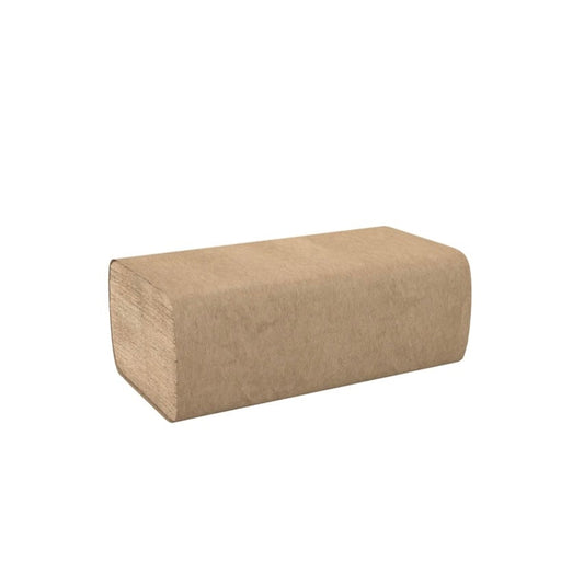Everest Pro Brown Single-fold Paper Towels (250 sheets x 16 pck) these towels ensure superior absorbency and strength, enhancing the overall cleaning experience. Order now!