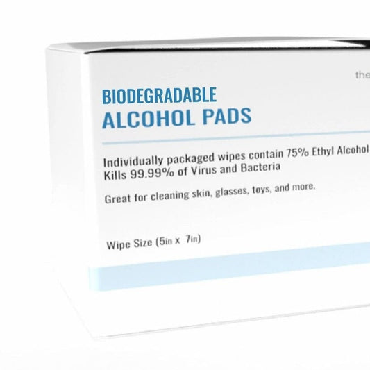 Biodegradable 75% Ethyl Alcohol Wipes with Aloe Vera and Vitamin E (5x7") - Premium Hand Sanitizers & Wipes from HYC Design - Just $39.49! Shop now at HYC Design & Hotel Supply