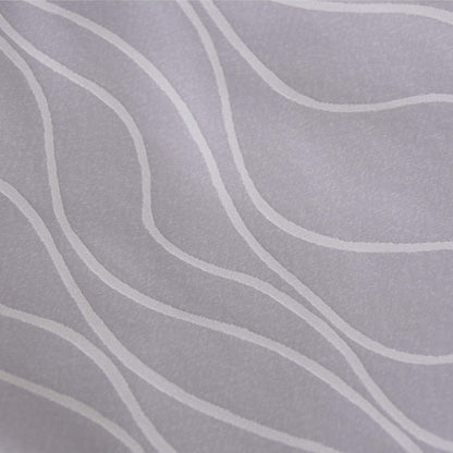 "Easy-Care Decor: Lightweight Jacquard Wave Design – Grab Yours Before Stock Runs Out!
