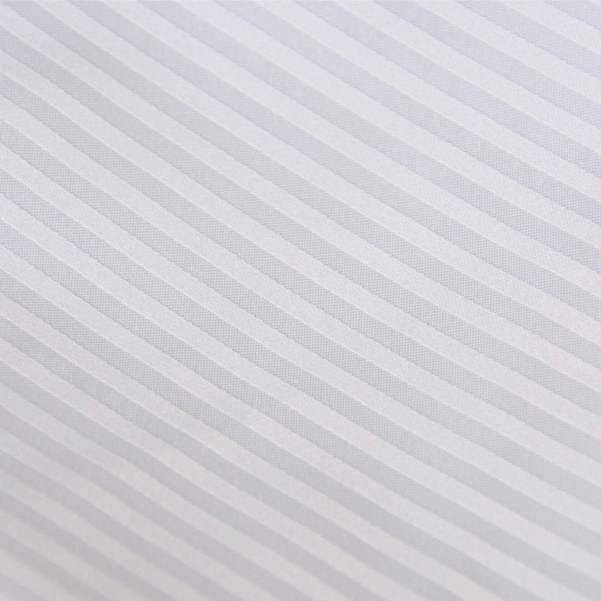 Infinity Striped Top Sheet: Modern 5mm pattern, breathable & hypoallergenic, elevating your sleep experience.