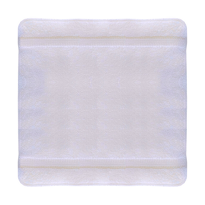 100% cotton white towels for hotels HH Series - Washcloth dobby border towels