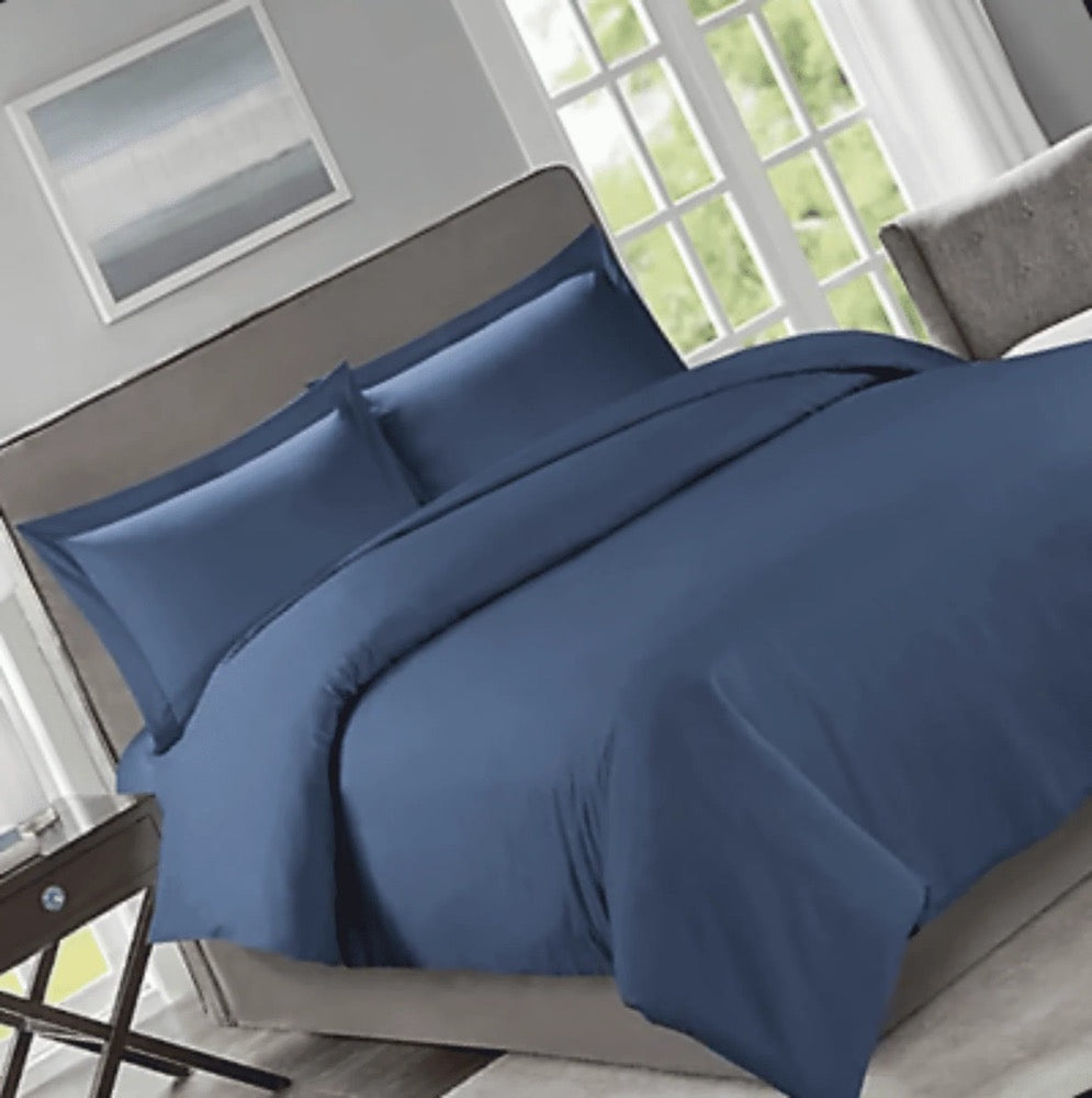 Luxurious 3pc Duvet Cover Mini Set | Multiple Colors Available ...