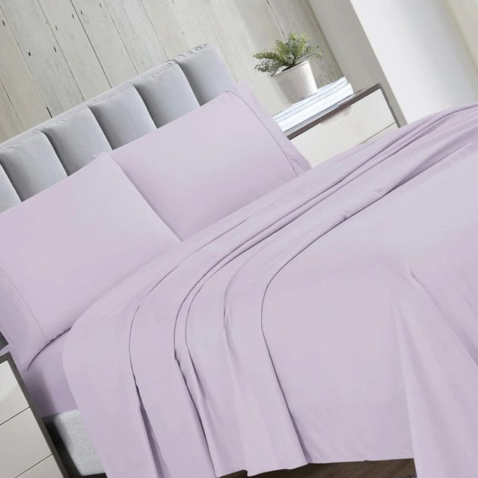 Soft Microfiber Material for a Peaceful Night's Sleep - Lavender