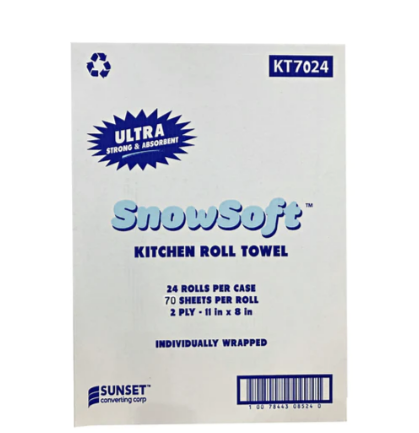 Snow Soft Toilet Paper - (24 Rolls/Case) 70 sheets per Roll. Crafted for busy operations. Order now!