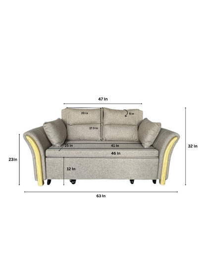 Convertible Sofa Bed by Canadian Hotel Supply