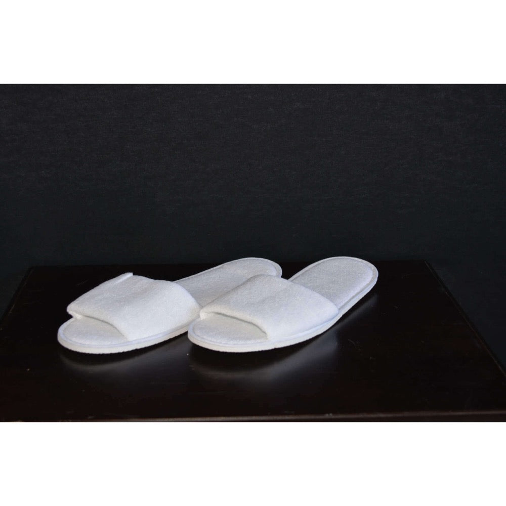 Open Toe Hotel & Spa Guest Slippers