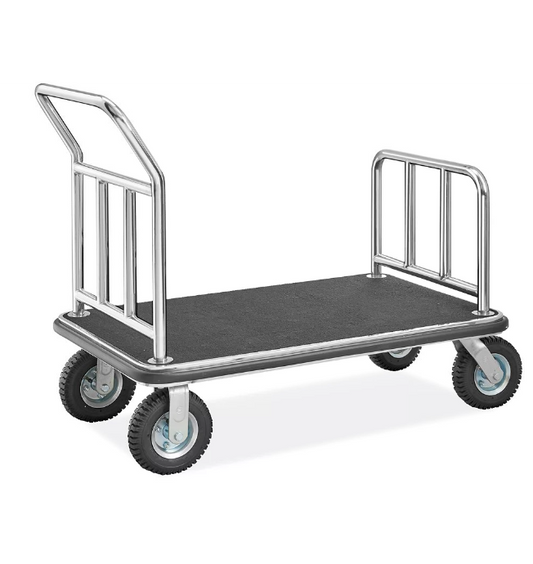 effortless luggage transport with our hand-pushed trolley-Order now!