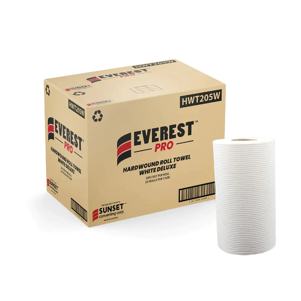 Everest Pro Paper Towel Rolls deliver's exceptional strength and reliability. Available at Canadian Hotel Supplies