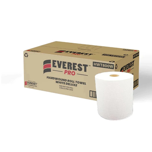 Everest Pro White Paper Towel Rolls . Available now at Canadian Hotel Supplies