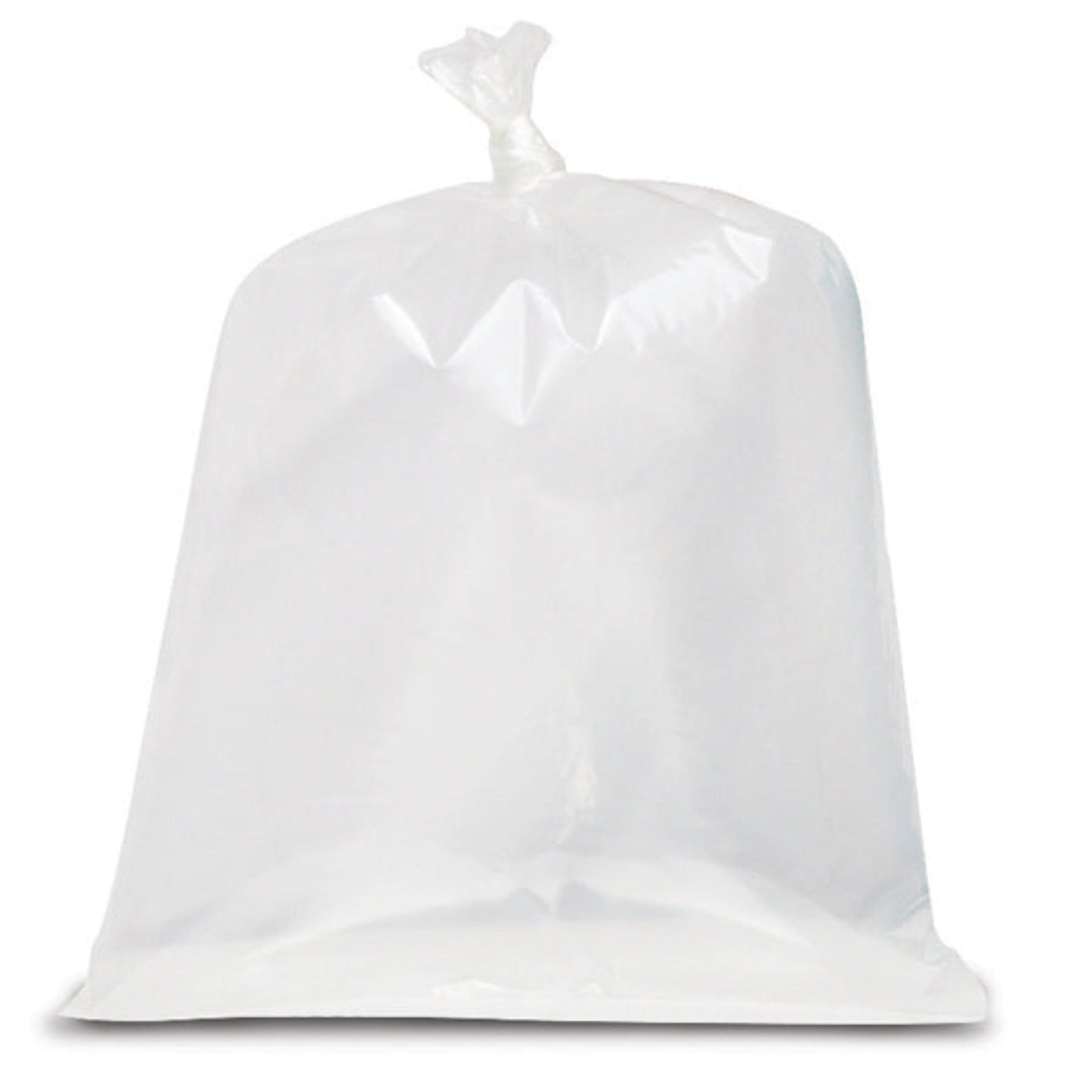 Regular white garbage bags at HYC Design with Garbage 