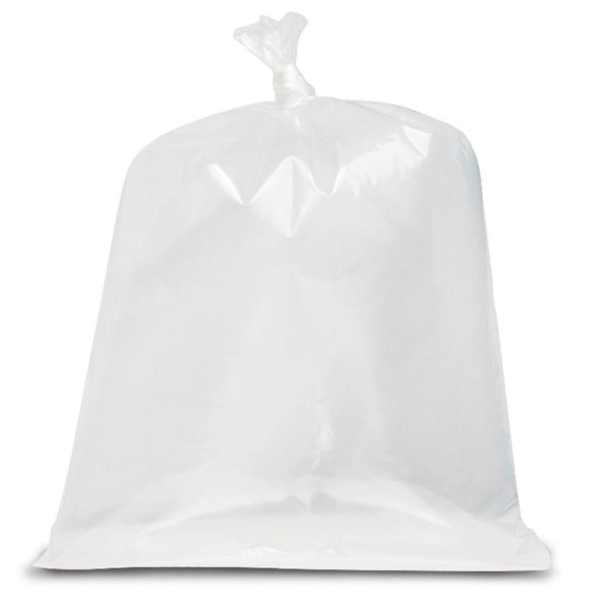 Regular white garbage bags at HYC Design with Garbage 