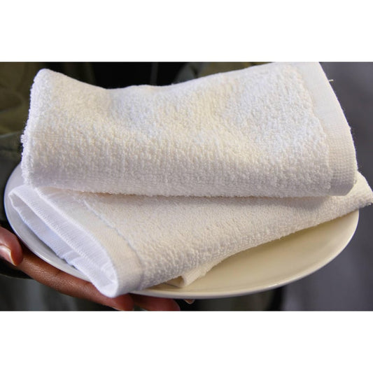 Premium Hotel & Spa Full Terry Washcloth (13x13" - 1.5lbs/dz)-Bath Towels & Washcloths-