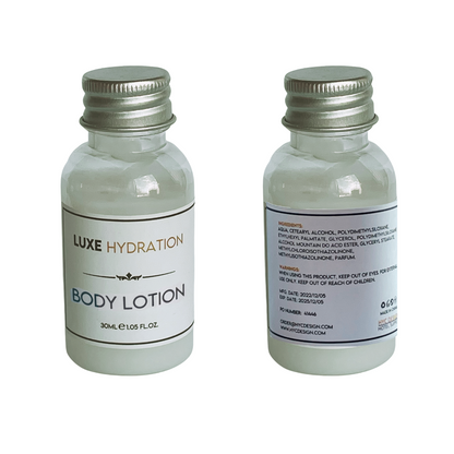 Experience the luxury of nourished skin with Luxe Hydration Lotion, enriched with organic oils and vitamins for intense hydration - by CHS